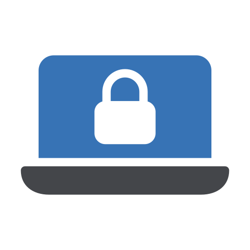 Security Generic Blue icon