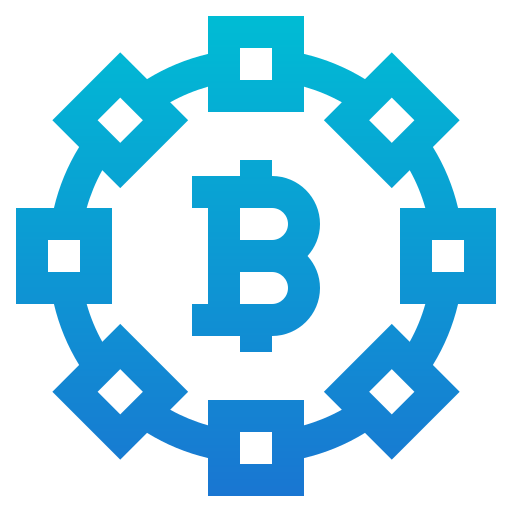 blockchain Generic Gradient icona