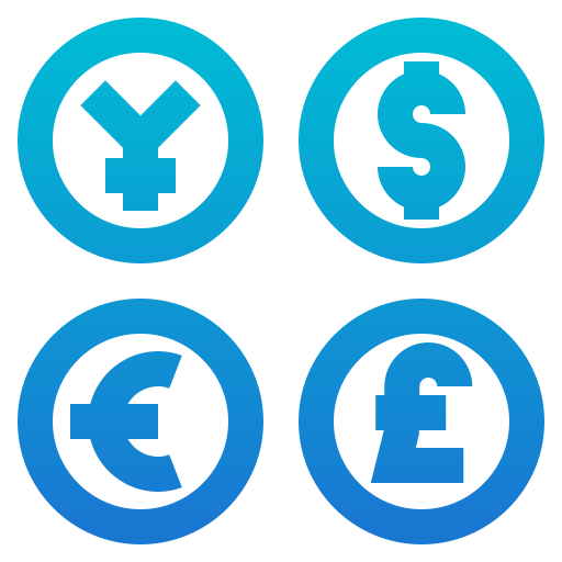 währungen Generic Gradient icon