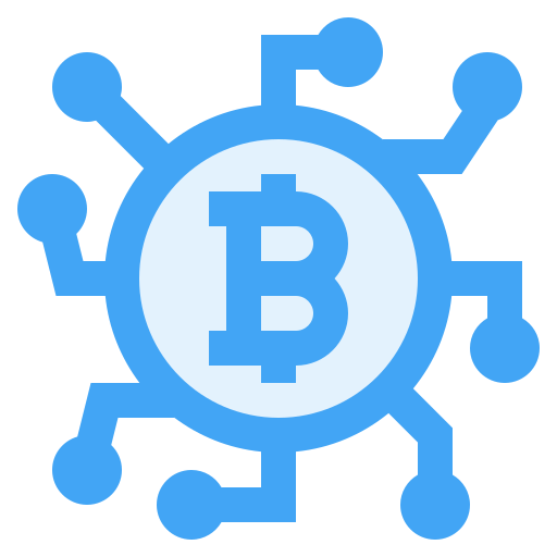 crypto-monnaie Generic Blue Icône