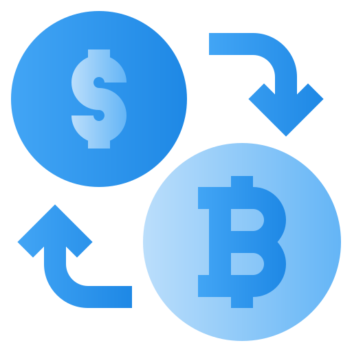 Money exchange Generic Flat Gradient icon