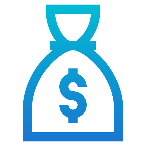 Money bag Generic Gradient icon