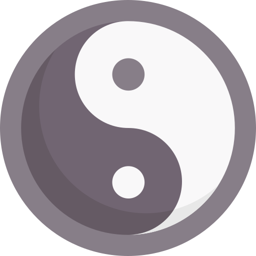 yin yang Special Flat Ícone