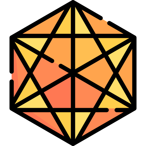 oktaedr Special Lineal color ikona