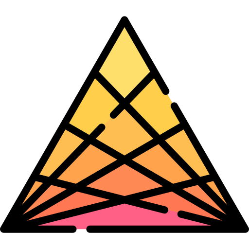 三角形 Special Lineal color icon