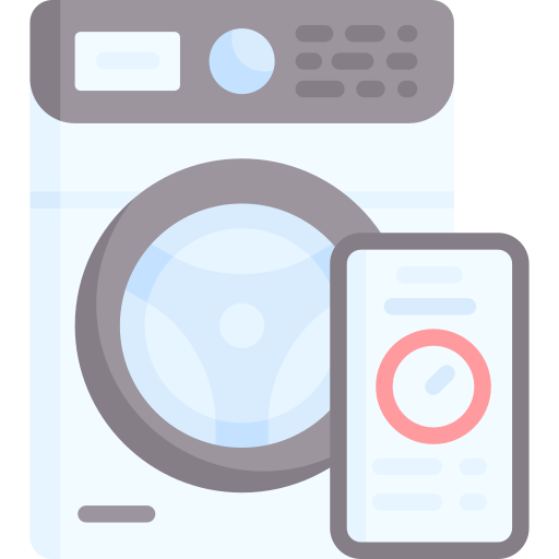 Smart washing machine Special Flat icon