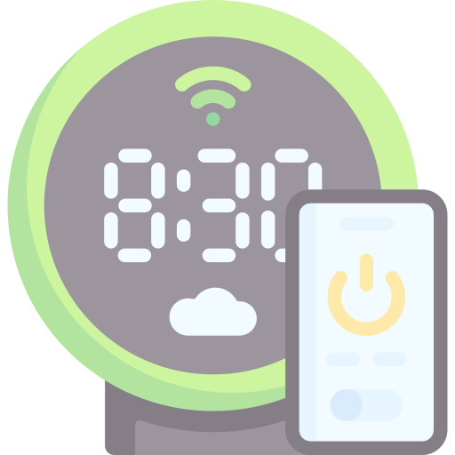 Smart clock Special Flat icon
