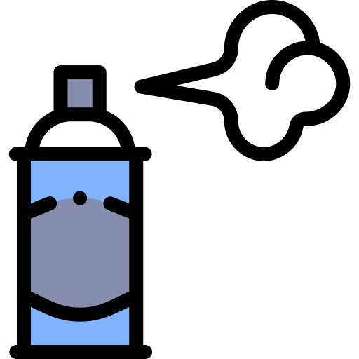 Hair spray Detailed Rounded Lineal color icon