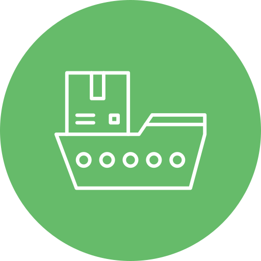 Worldwide shipping Generic Flat icon