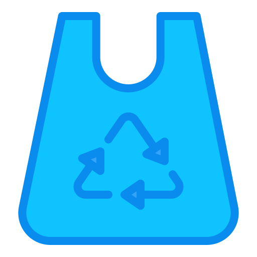 Recycle bag Generic Blue icon