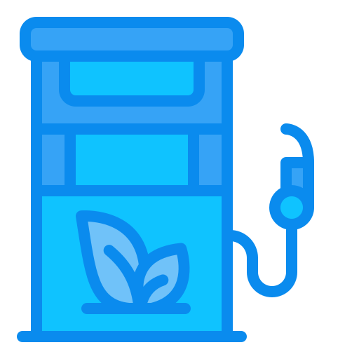 バイオ燃料 Generic Blue icon