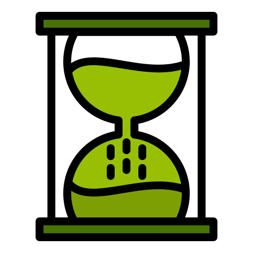 Sand timer Generic Outline Color icon