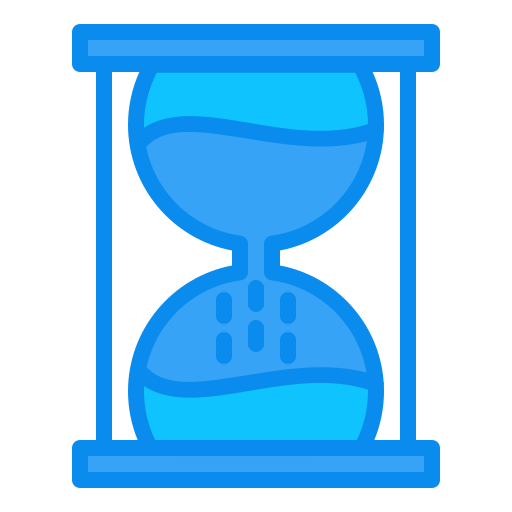 Sand timer Generic Blue icon