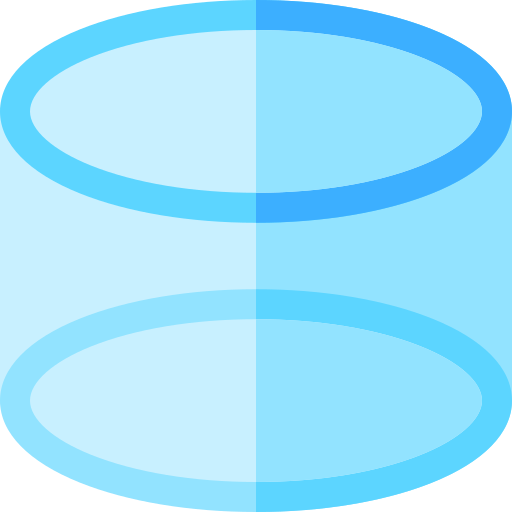 vidrio Basic Rounded Flat icono