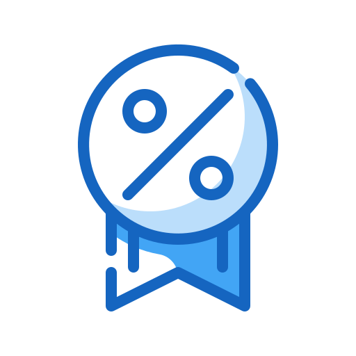 할인 Generic Blue icon