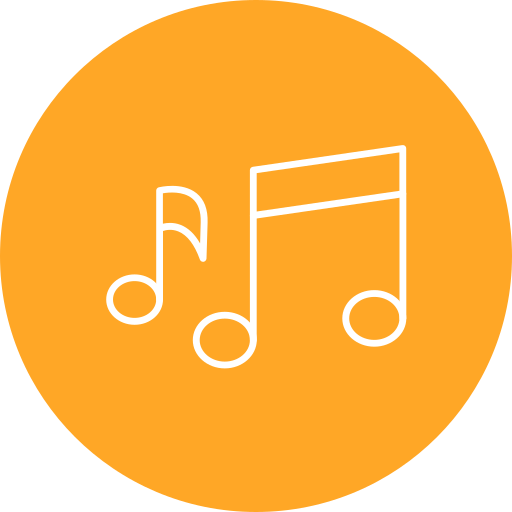 Musical notes Generic Flat icon