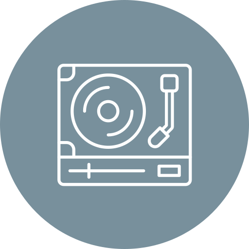 Turntable Generic Flat icon