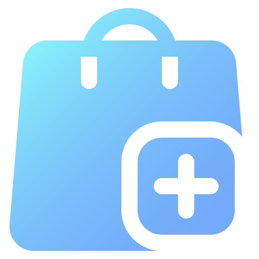 Shopping bag Generic Flat Gradient icon