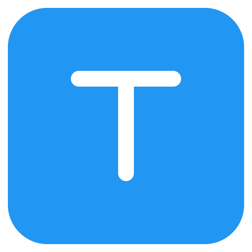 texto Generic Flat icono