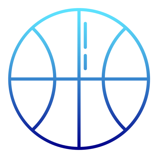 basket bal Generic Gradient icoon