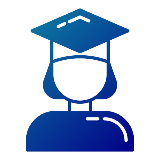 student Generic Flat Gradient icon