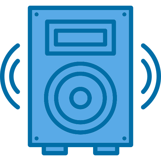 głośnik niskotonowy Generic Blue ikona