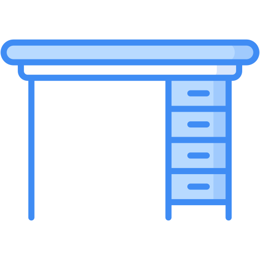 Desk Generic Blue icon