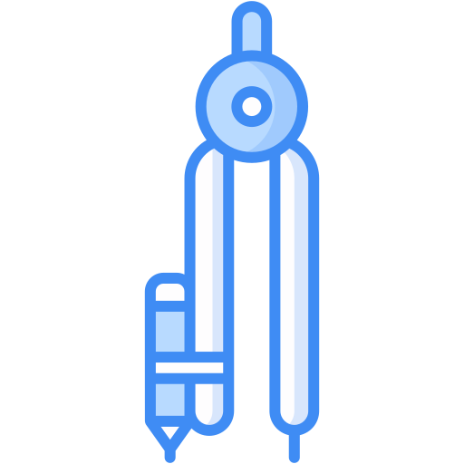 bussola Generic Blue icona