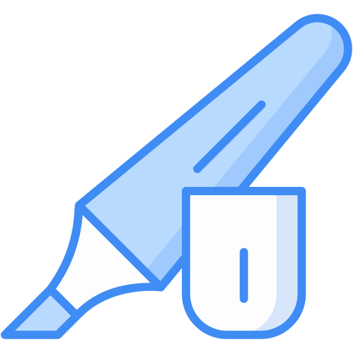 Highlighter Generic Blue icon