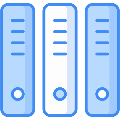 File Generic Blue icon