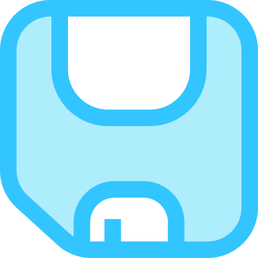 保存 Generic Blue icon