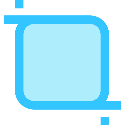 schneiden Generic Blue icon