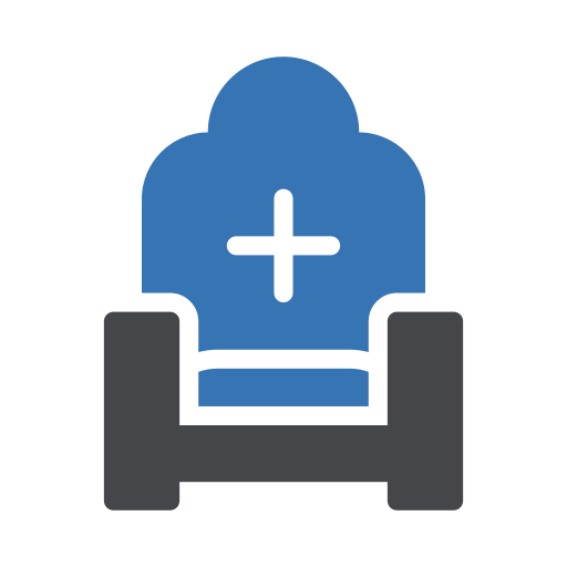 silla Generic Blue icono
