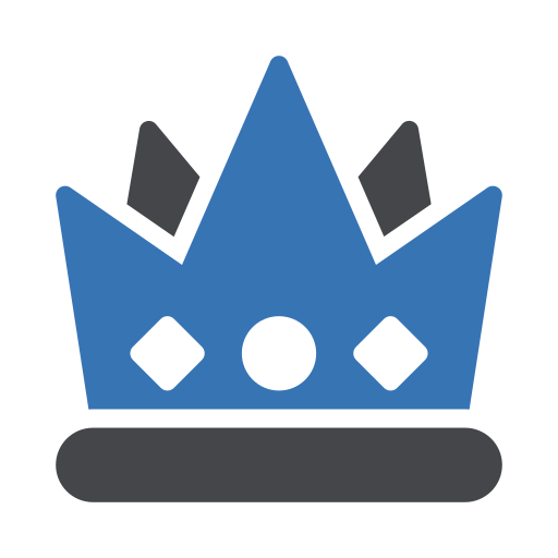 왕관 Generic Blue icon