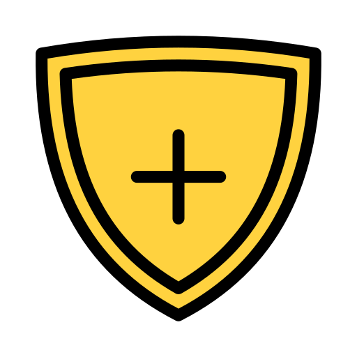 Shield Generic Outline Color icon