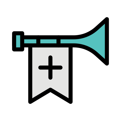 Trumpet Generic Outline Color icon