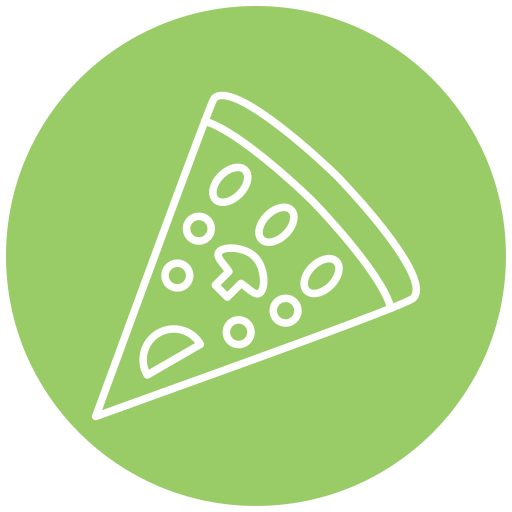 кусок пиццы Generic Flat иконка