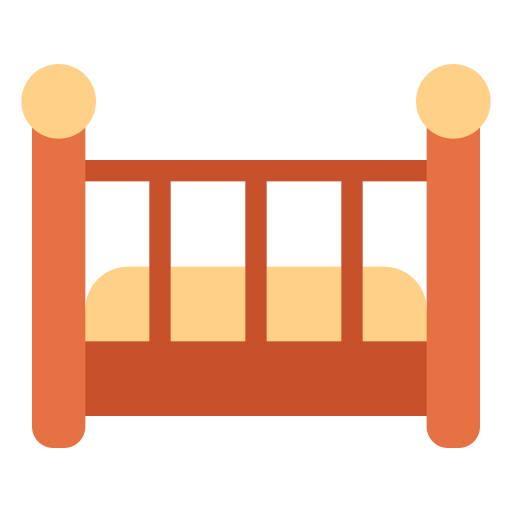 어린이 침대 Generic Flat icon