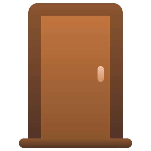 Door Generic Flat Gradient icon