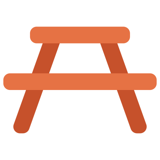 Outdoor table Generic Flat icon