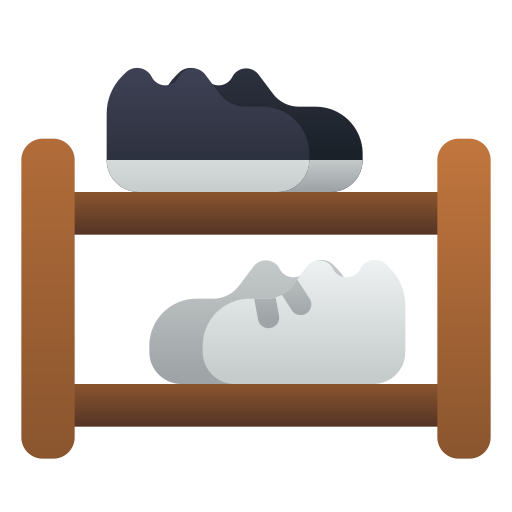 Shoe rack Generic Flat Gradient icon