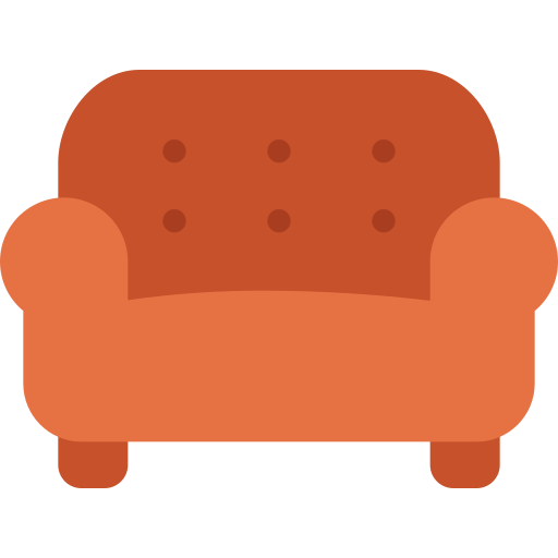 sofa Generic Flat ikona