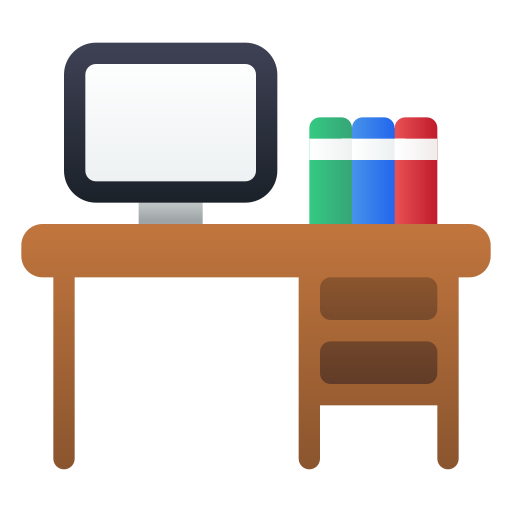Desk Generic Flat Gradient icon