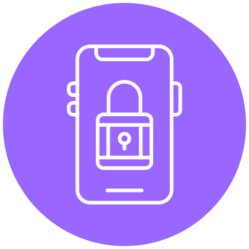 Мобильная безопасность Generic Flat иконка