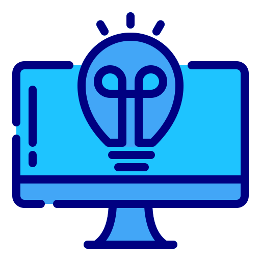 idee lamp Generic Blue icoon