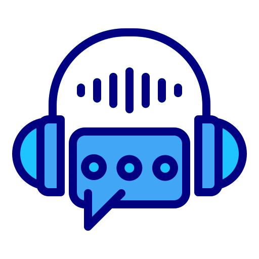audio cursus Generic Blue icoon