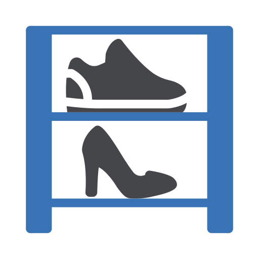 Shoe rack Generic Blue icon