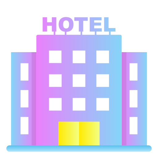 호텔 Generic Flat Gradient icon
