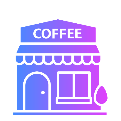 Coffee shop Generic Flat Gradient icon