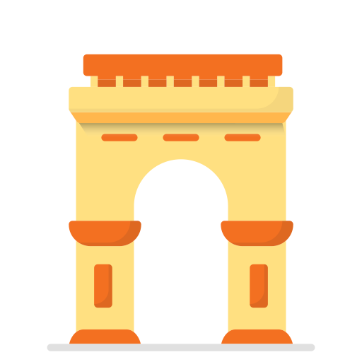 Arch of triumph Generic Flat icon